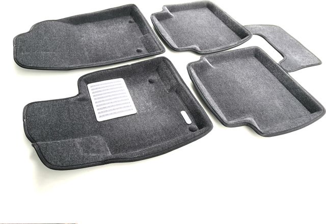 Коврики текстильные Euromat 3D Lux для салона Mazda CX-5 II 2017-2026 Темно-серые. Артикул EM3D-003414G