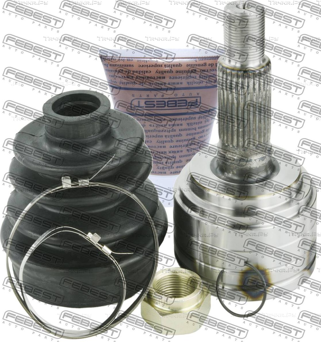 Шрус наружный (граната) Febest передний для Mazda 5 II (CW) 2010-2015. Артикул 0510-GHMT