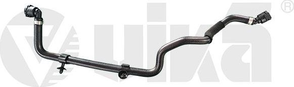 Патрубок радиатора (системы охлаждения) Vika (резина). Артикул 11267101