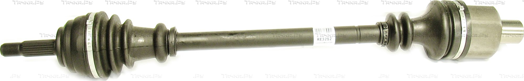 Полуось (привод в сборе, приводной вал) Metelli. Артикул 17-0396