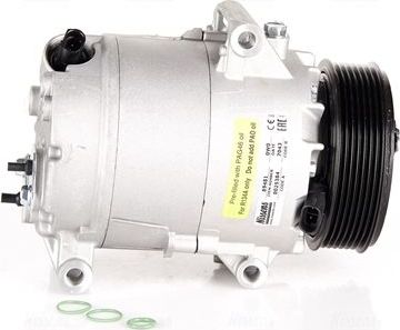 Компрессор кондиционера Nissens ** FIRST FIT ** для Renault Espace IV 2002-2015. Артикул 89481