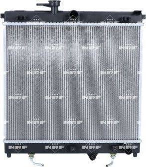 Радиатор охлаждения двигателя NRF (алюминий) для Suzuki Jimny IV 2018-2026. Артикул 550291