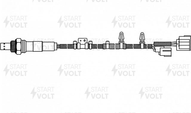 Лямбда-зонд (кислородный датчик) StartVOLT для Mazda 6 I (GG) 2002-2008. Артикул VS-OS 3003