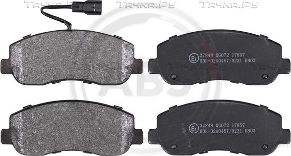 Тормозные колодки ABS. Артикул 37848
