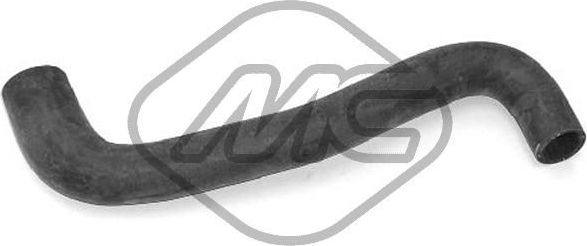 Патрубок радиатора (системы охлаждения) Metalcaucho. Артикул 08625