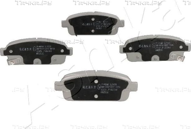 Тормозные колодки ASHIKA задние для Opel Cascada 2013-2019. Артикул 51-0W-W05