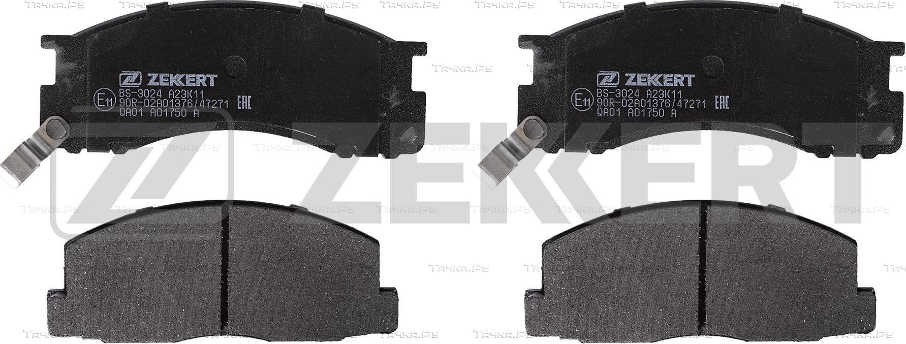 Тормозные колодки Zekkert передние для Toyota Lite Ace IV 1992-1995. Артикул BS-3024