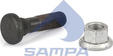 Шпилька колеса (болт ступицы) Sampa для DAF XF 105 2005-2026. Артикул 050.620