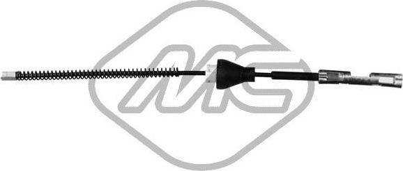 Трос ручника (тросик ручного тормоза) Metalcaucho. Артикул 81829