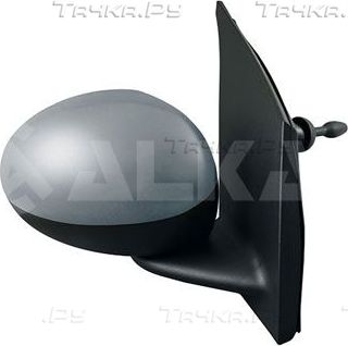 Зеркало боковое Alkar правое для Citroen C1 I 2005-2014. Артикул 6102857