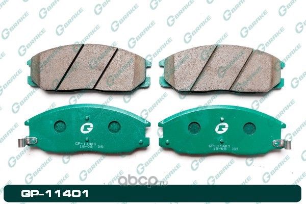 Колодки тормозные дисковые (G-Brake). Артикул GP11401