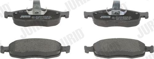 Тормозные колодки Jurid передние для Ford Scorpio I 1986-1994. Артикул 571832J