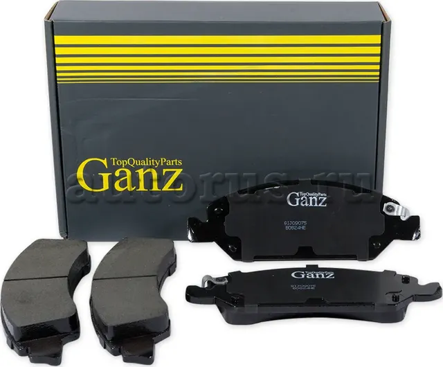 Колодки торм.пер. (Ganz). Артикул GIJ09075