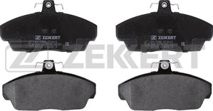 Тормозные колодки Zekkert передние для ГАЗ Соболь 1993-2025. Артикул BS-2386