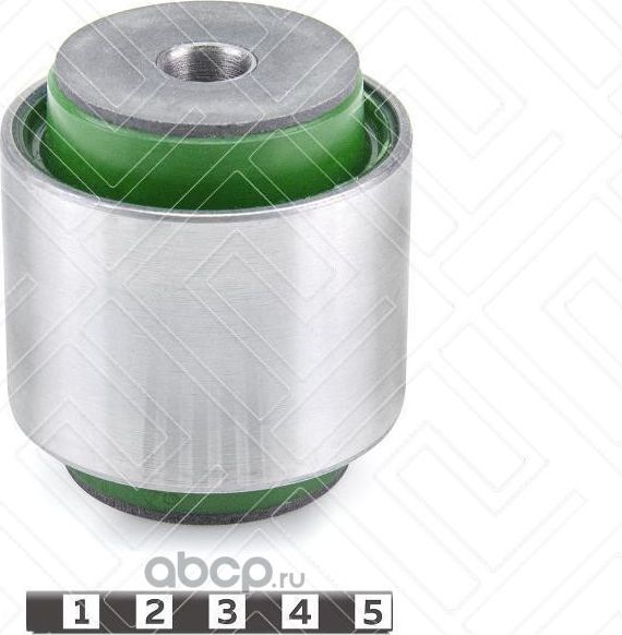 Сайлентблок продольного рычага задней подвески к кузову запрессованный (Полиуретан). Артикул 150618201