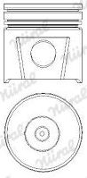 Поршневая група Nural для Ford Transit V 1995-2000. Артикул 87-123721-30