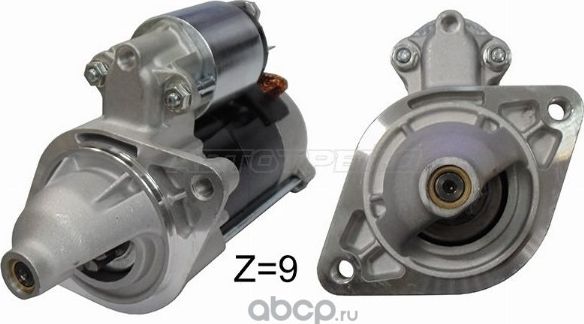 СТАРТЕР TOYOTA 1GFE 12В 1КВТ (SAT). Артикул ST2810070300