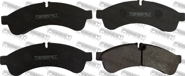Тормозные колодки Febest. Артикул 3801-DALR