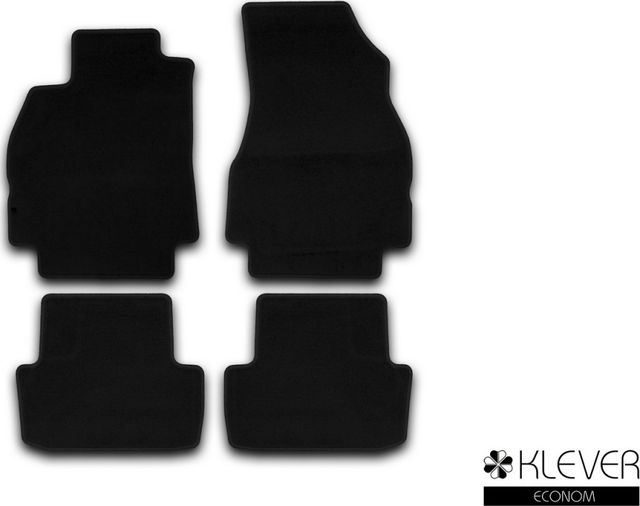 Коврики Klever Econom для салона Renault Megane II седан 2002-2008. Артикул KLEVER01410701200k