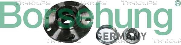 Ступица колеса с интегрированным подшипником (в сборе) Borsehung задняя для Skoda Kamiq I 2019-2026. Артикул B11287