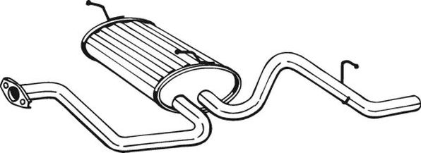 Глушитель (задняя часть) Bosal для Daewoo Matiz I 2000-2004. Артикул 281-385