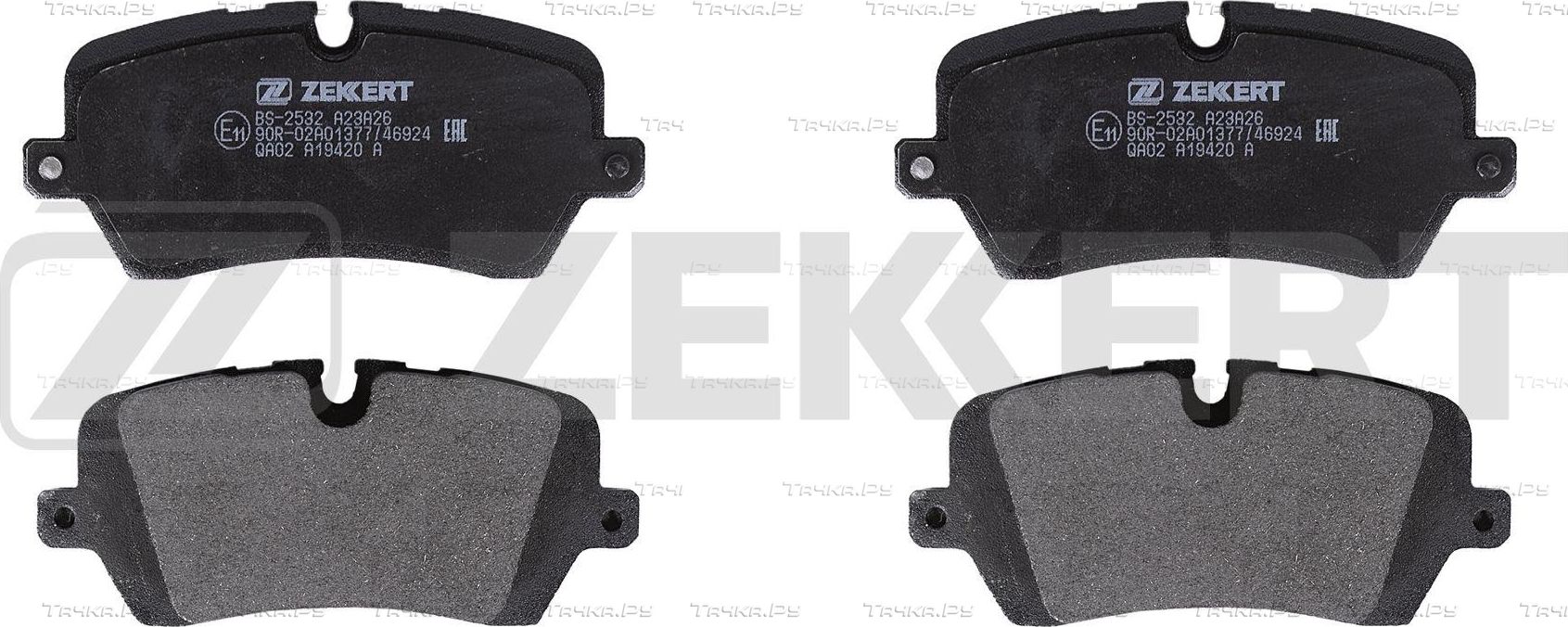 Тормозные колодки Zekkert задние для Land Rover Discovery V 2016-2026. Артикул BS-2532