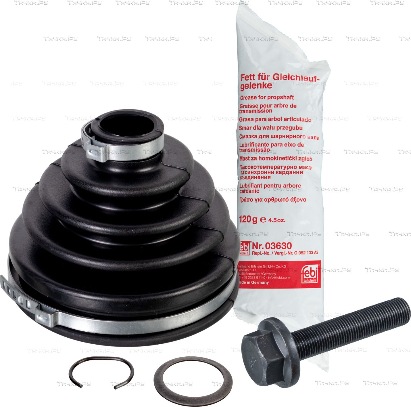 Пыльник ШРУСа наружный SWAG (резина) передний для Volkswagen Passat B5 1996-2005. Артикул 30 83 0006