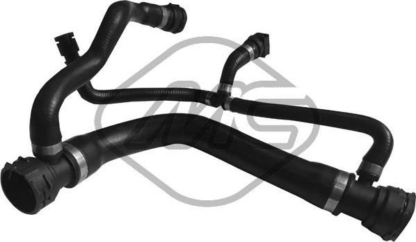 Патрубок радиатора (системы охлаждения) Metalcaucho для BMW 7 IV (E65/E66) 2001-2005. Артикул 97809