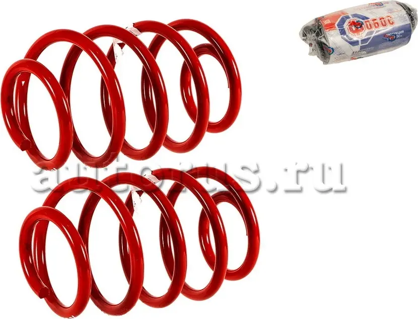 Пружины спорт 2170приора перед.(-70мм) в коробке (Фобос). Артикул 217071