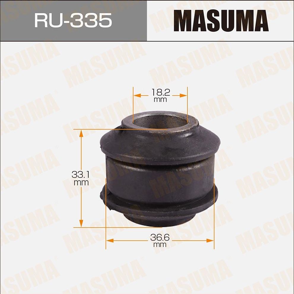 Сайлентблок заднего рычага подвески Masuma. Артикул RU-335