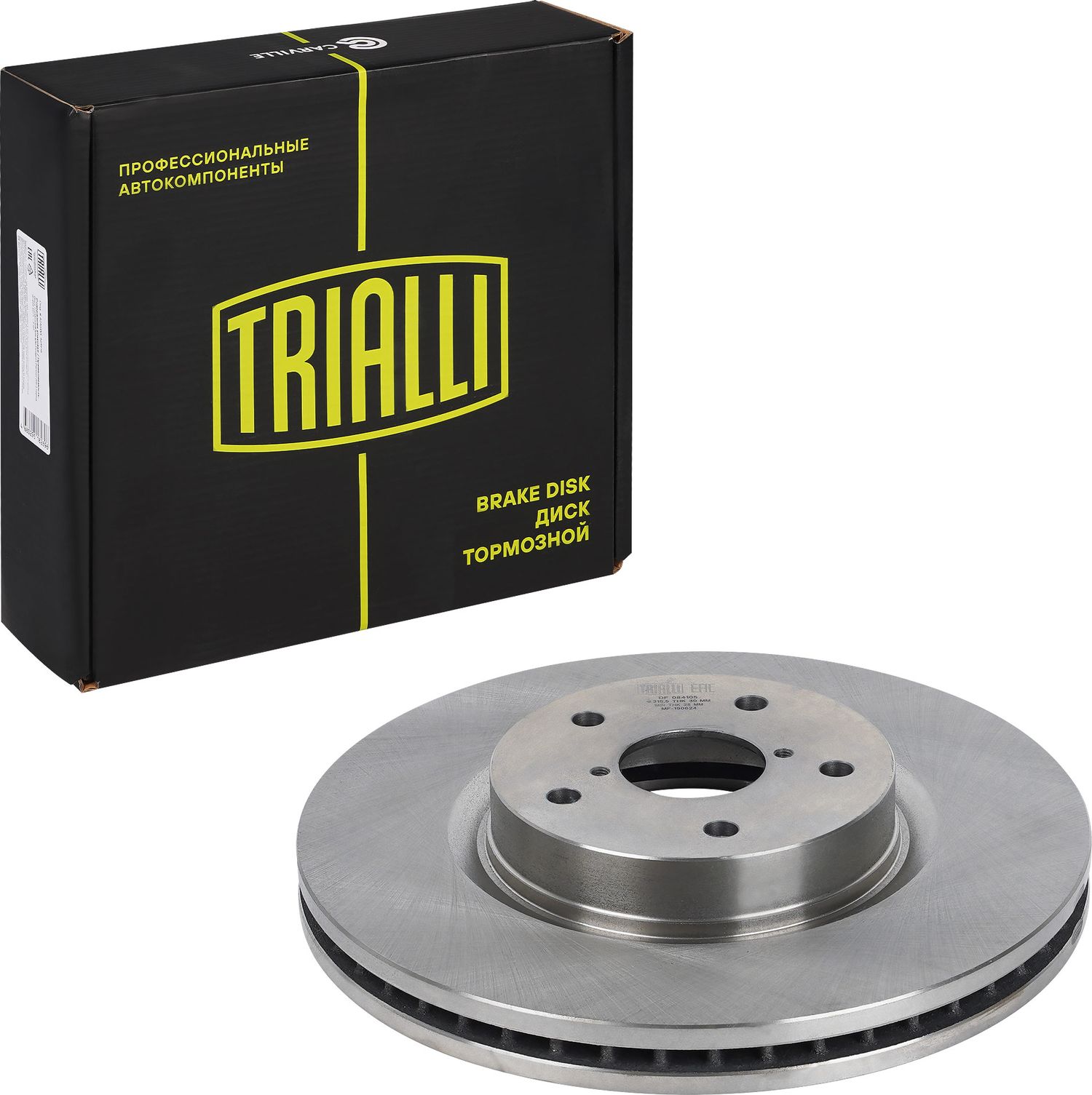 Тормозной диск Trialli. Артикул DF 084105