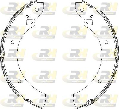 Тормозные колодки RoadHouse. Артикул 4701.00