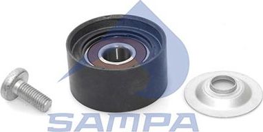 Натяжной ролик (натяжитель) приводного поликлинового ремня Sampa. Артикул 033.053