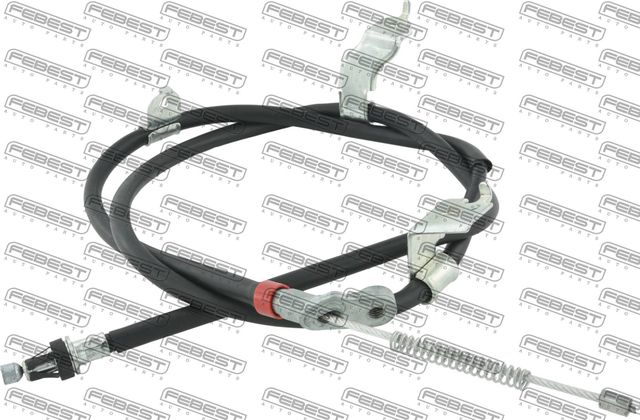 Трос ручника (тросик ручного тормоза) Febest. Артикул 0299-T31PCLH