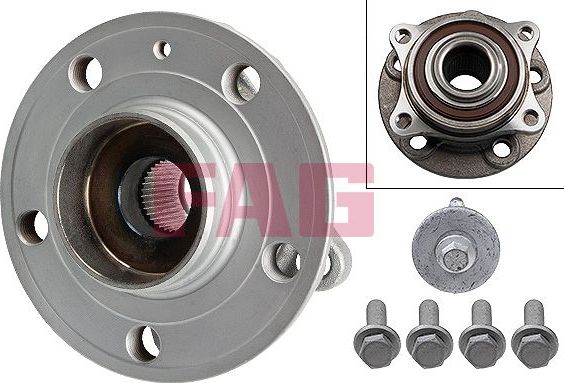 Ступица колеса с интегрированным подшипником Fag. Артикул 713 6602 10