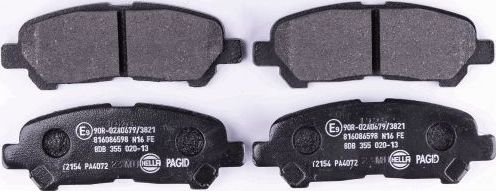 Тормозные колодки Hella. Артикул 8DB 355 020-131