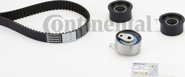 Ремень ГРМ с роликами (комплект) ContiTech для Opel Astra G 1998-2005. Артикул CT1023K1