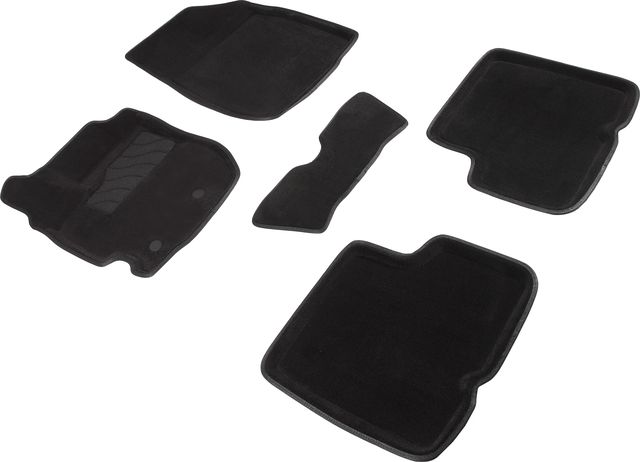 Коврики текстильные 3D Seintex для салона Nissan Terrano III 2016-2026. Артикул 90275