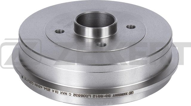Тормозной барабан Zekkert задний для Renault Sandero II 2007-2021. Артикул BS-6612