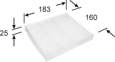 Салонный фильтр JS Asakashi. Артикул AC9404