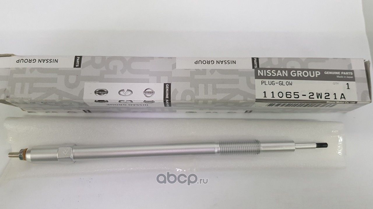 Свеча накаливания (накала) Nissan. Артикул 110652W21A
