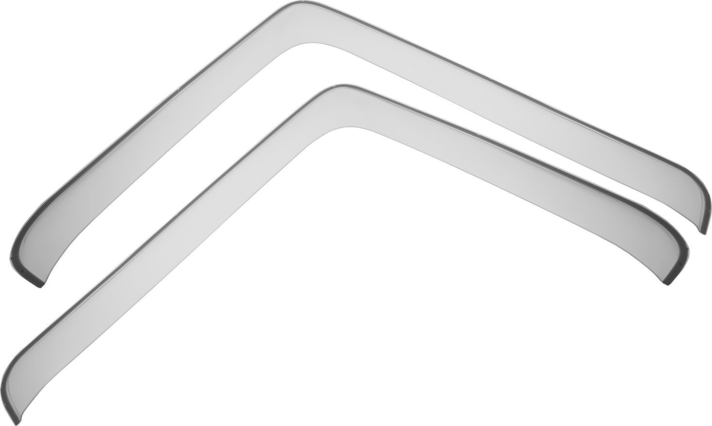 Дефлекторы REIN для окон (накладной) Shacman X3000 грузовик, тягач 2020-2026 Прозрачные. Артикул REINWV1282