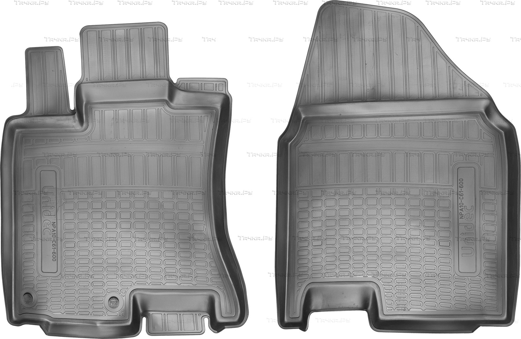 Коврики Норпласт для салона (2 передних) Nissan Qashqai I 2007-2013. Артикул NPA10-C61-600