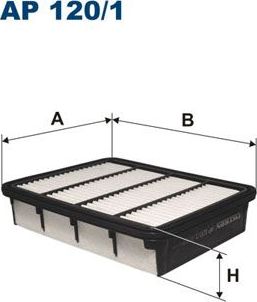 Воздушный фильтр Filtron. Артикул AP 120/1