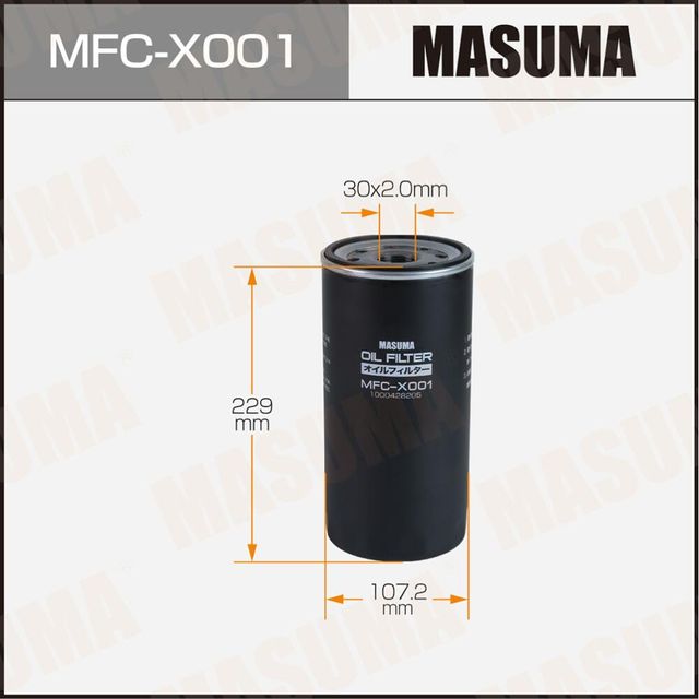 Масляный фильтр MASUMA Masuma. Артикул MFCX001