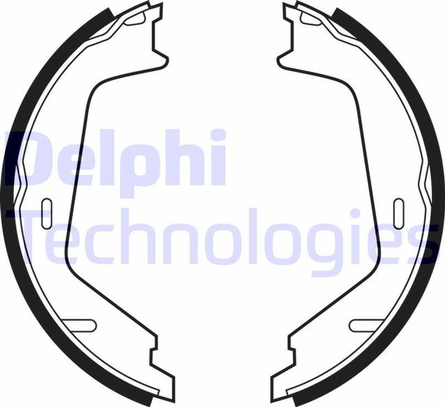 Тормозные колодки Delphi. Артикул LS1884