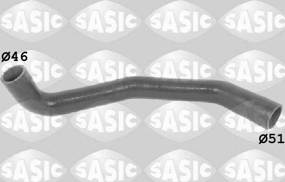 Патрубок интеркулера Sasic. Артикул 3334023