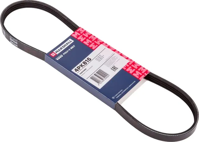 Ремень поликлиновой 4PK815 Lifan 320 08 Lifan 530 13 Lifan 620 08 Lifan X50 14 M (Marshall). Артикул M6310480