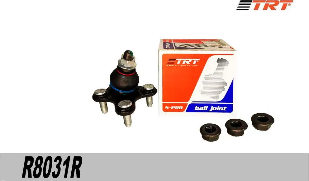 Опора шаровая 3C0407366B TRT R8031R правая VW Passat  Golf  Skoda Octavia II  Superb  Yeti TRT. Артикул r8031r