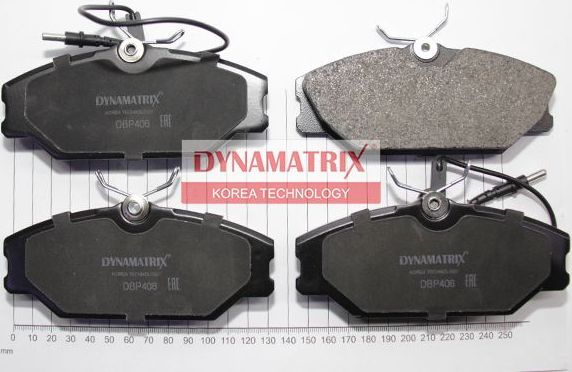 Тормозные колодки Dynamatrix. Артикул DBP406